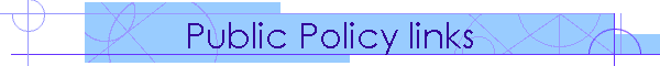 Public Policy links