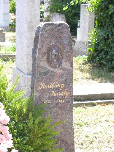 Kertbeny memorial, unveiled June 29th 2002